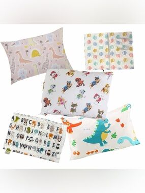 Assortment Of Toddler  Pillowcases